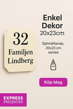 Dekal | brevlåda - Express - presenter