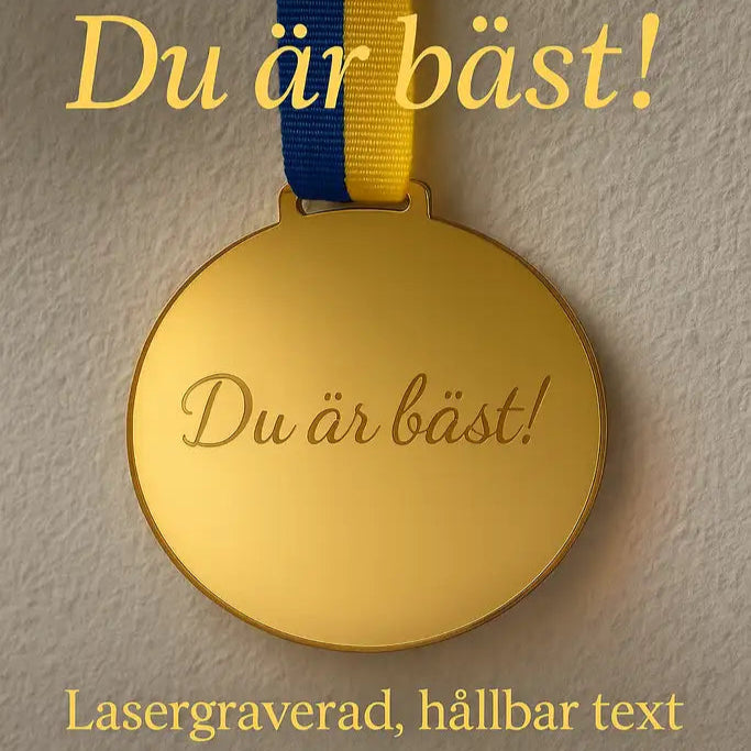 Medalj | Du är bäst