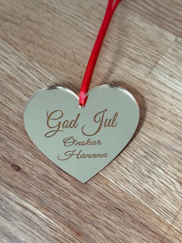 Julhänge | Hjärta GodJul önskar - Express - presenter