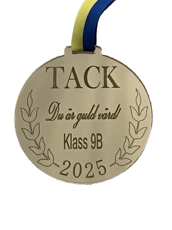 Lärarens medalj | TACK - Express - presenter
