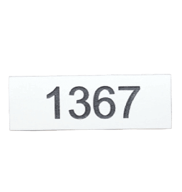 Märkskylt 42x12mm - Express - presenter