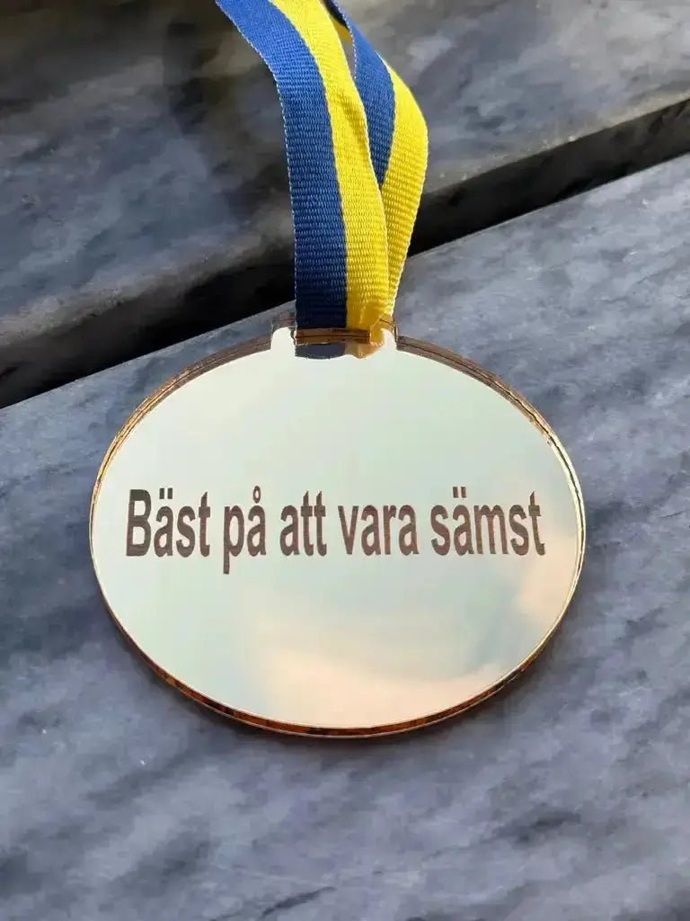 Medalj | Bäst på att vara sämst - Express - presenter