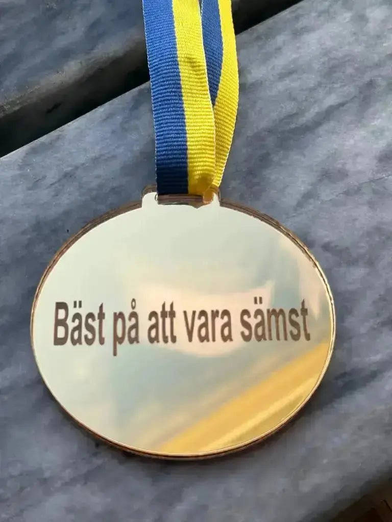 Medalj | Bäst på att vara sämst - Express - presenter