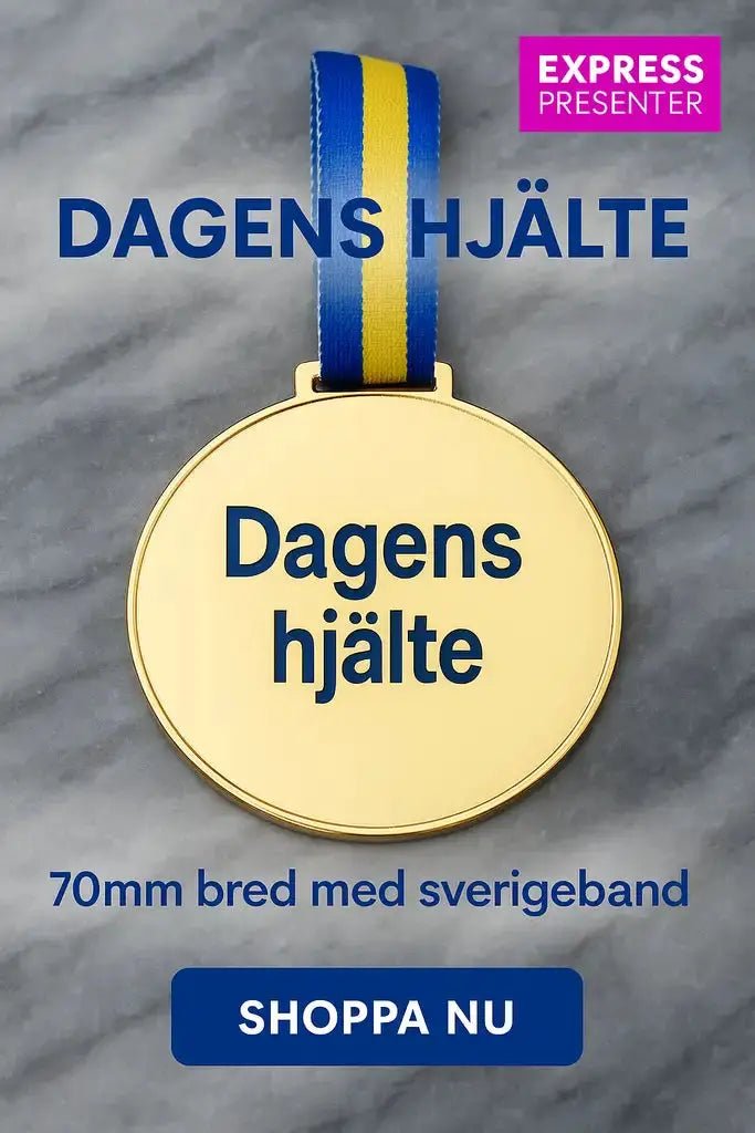 Medalj | Dagens hjälte - Express - presenter