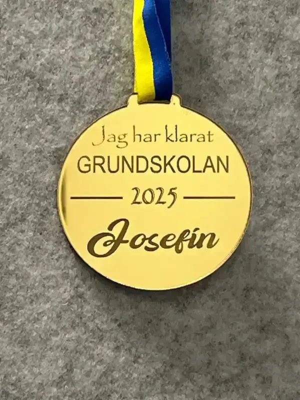 Medalj | Jag har klarat GRUNDSKOLAN - Express - presenter