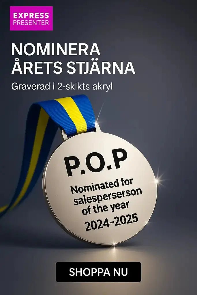 Medalj | Nominerad för bästa - Express - presenter