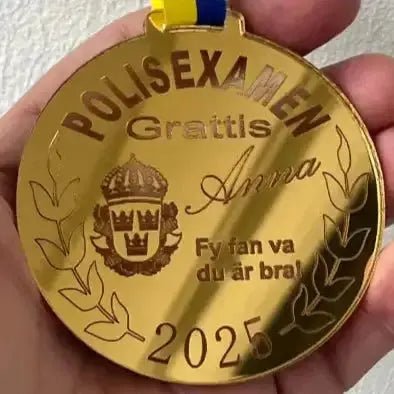 Medalj | Polisexamen - Express - presenter