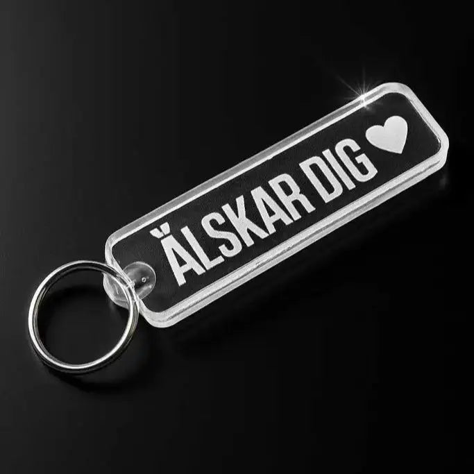 Nyckelring | Älskar dig - Express - presenter