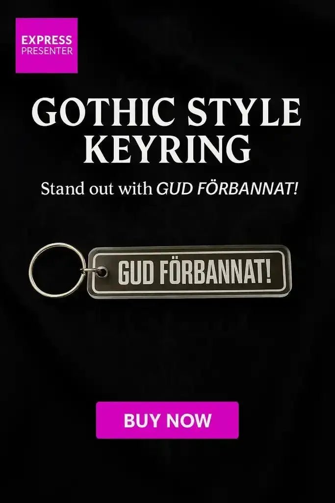 Nyckelring | GUD FÖRBANNAT - Express - presenter