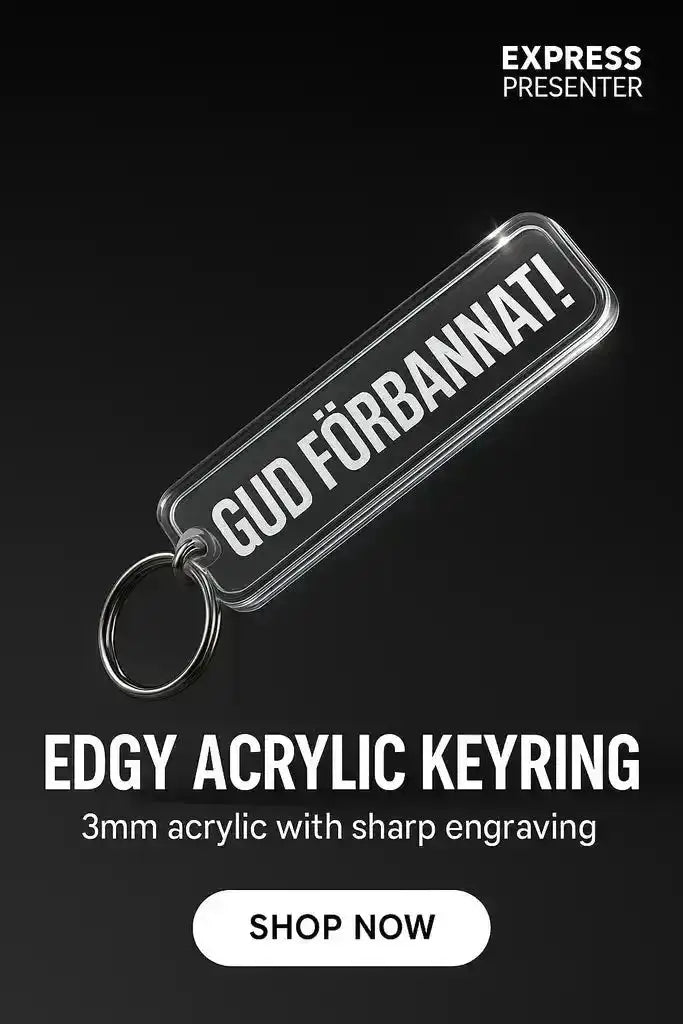 Nyckelring | GUD FÖRBANNAT - Express - presenter