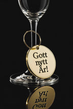 Glasmarkör Gott nytt år