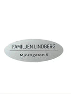 Stilren brevlådeskylt - Express - presenter