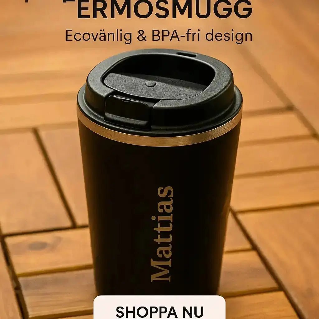 Termosmugg med eget namn - Express - presenter